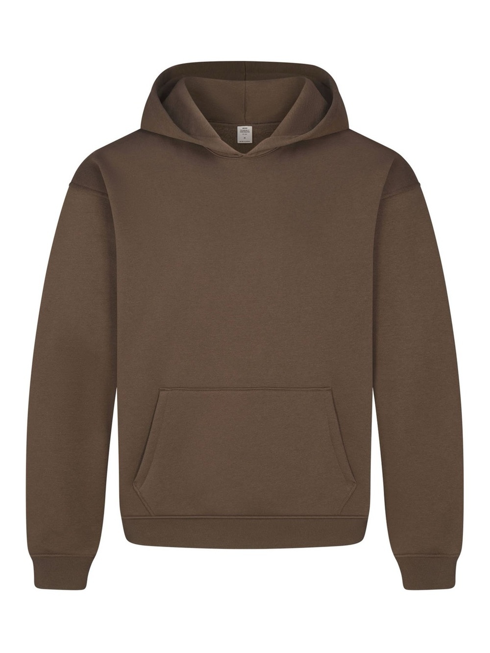 Skims Driftwood fleece lounge relaxed fit pullover hoodie medium nwt